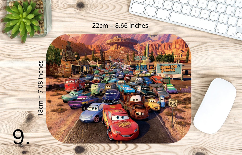 Cars, Lightning McQueen, Disney Pack  |  MAUSEPAD, Gaming Mouse Pad
