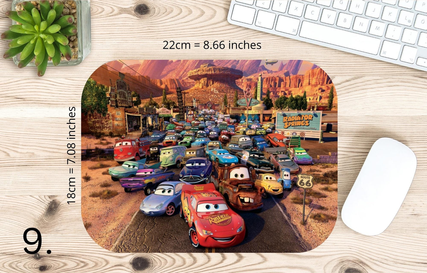 Cars Mouse Pad - Lightning McQueen, Disney Animation
