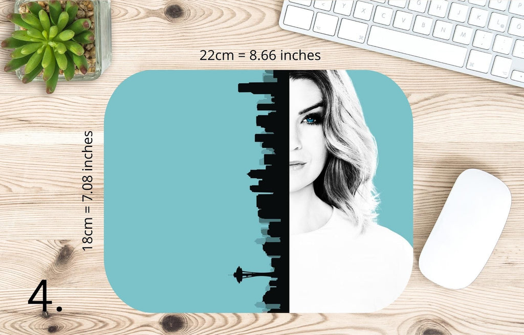 Grey's Anatomy, Meredith Grey, Miranda Bailey, Derek Shepherd, Alex Karev, Cristina Yang, Seattle Greys Hospital |MAUSEPAD, Gaming Mouse Pad