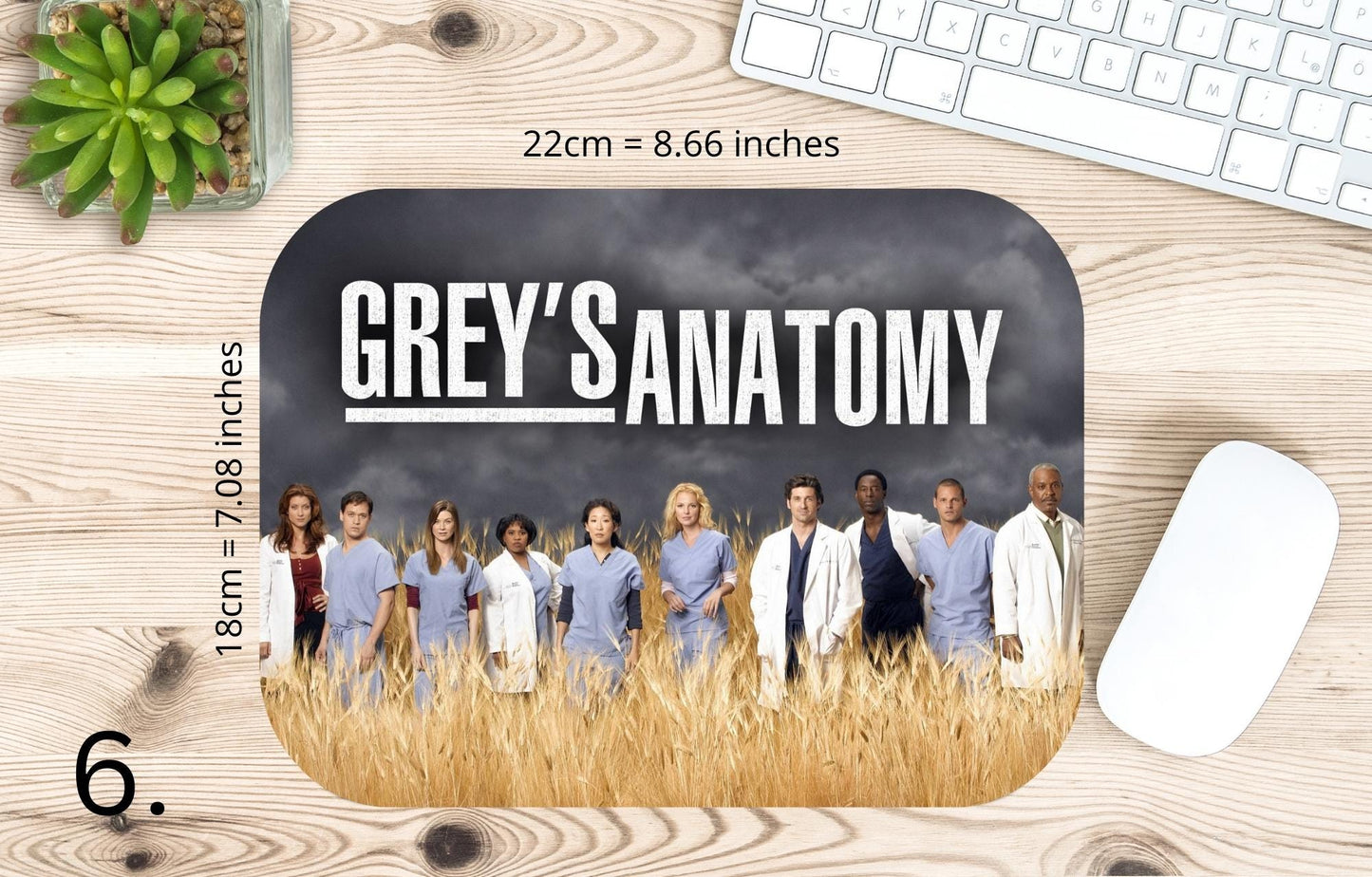 Grey's Anatomy Mouse Pad - Medical Series