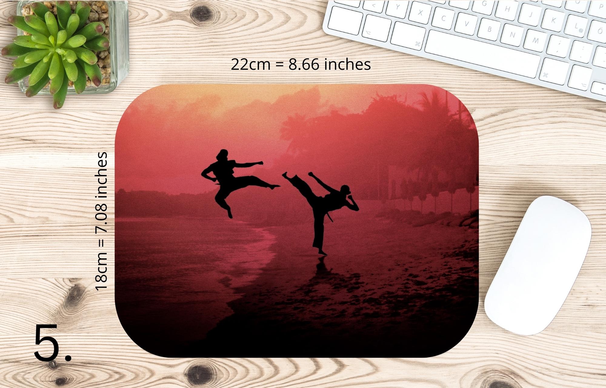 Cobra Kai, Miyagi-do, Johnny Lawrence, Daniel LaRusso, Miguel Diaz, Robby Keene, Samantha LaRusso, Tory Nichols | MAUSEPAD, Gaming Mouse Pad