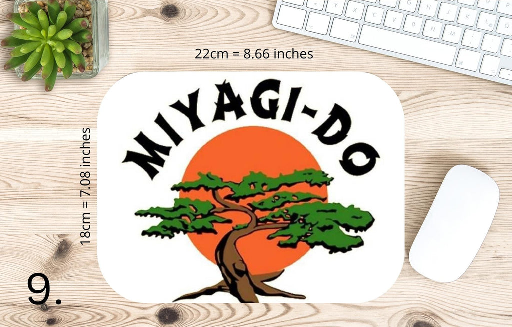 Cobra Kai, Miyagi-do, Johnny Lawrence, Daniel LaRusso, Miguel Diaz, Robby Keene, Samantha LaRusso, Tory Nichols | MAUSEPAD, Gaming Mouse Pad
