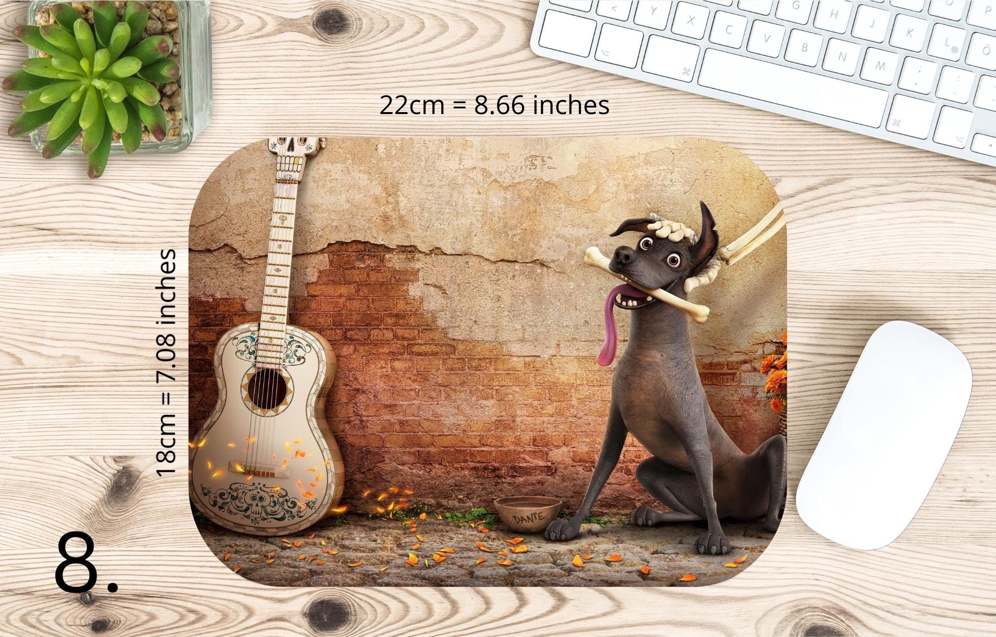 Coco, Disney Pack , Miguel, Hector, Ernesto de la Cruz, Abuelita, Imelda | MAUSEPAD, Gaming Mouse Pad