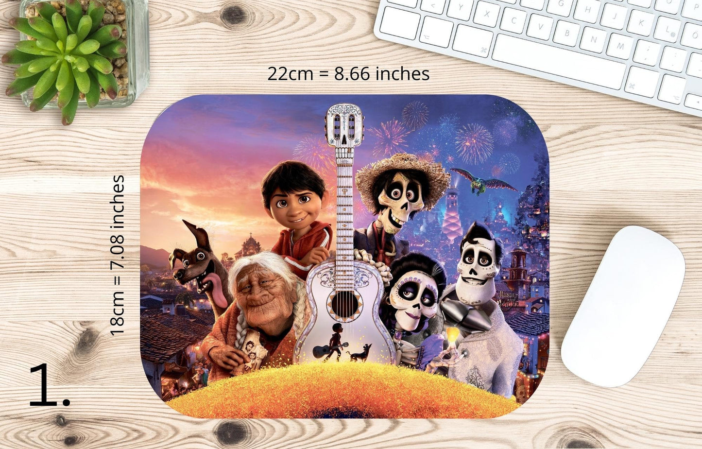 Mouse pad Coco / Coco - Miguel and the World of the Dead, Pixar animation