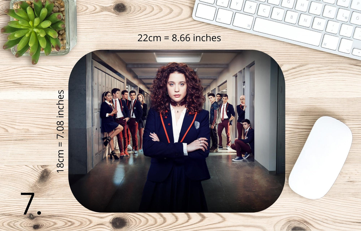 Podkładka pod mysz Szkoła dla Elity / Elite – serial Netflix, Las Encinas