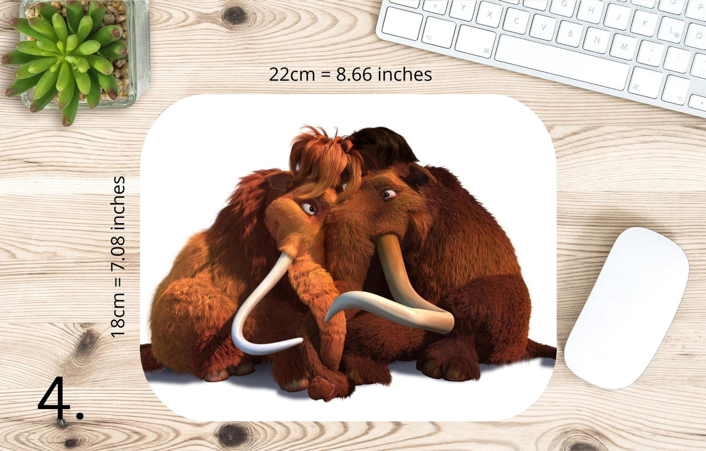 Ice Age Mousepad - Manny, Sid and Diego