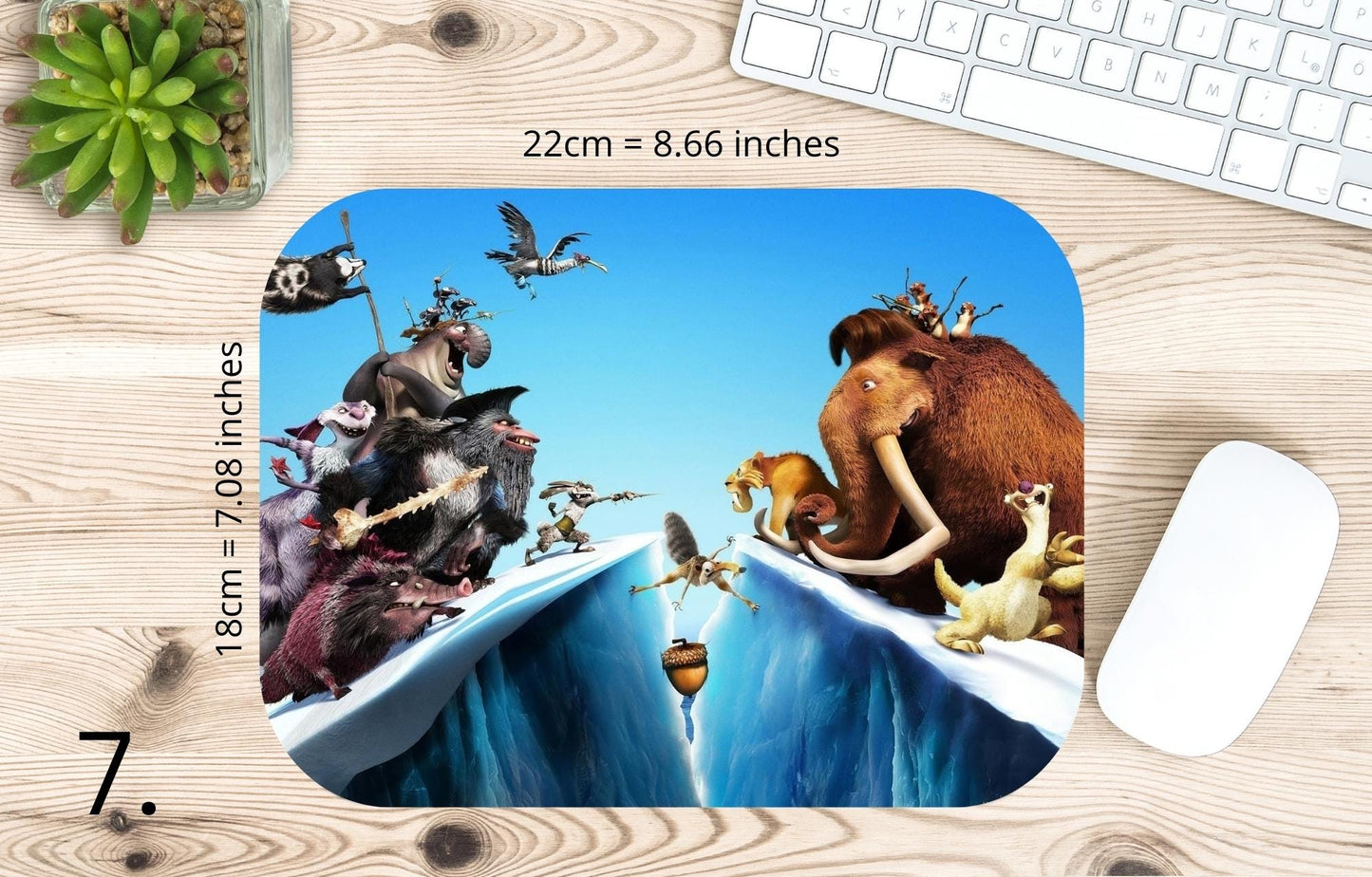 Ice Age Mousepad - Manny, Sid and Diego