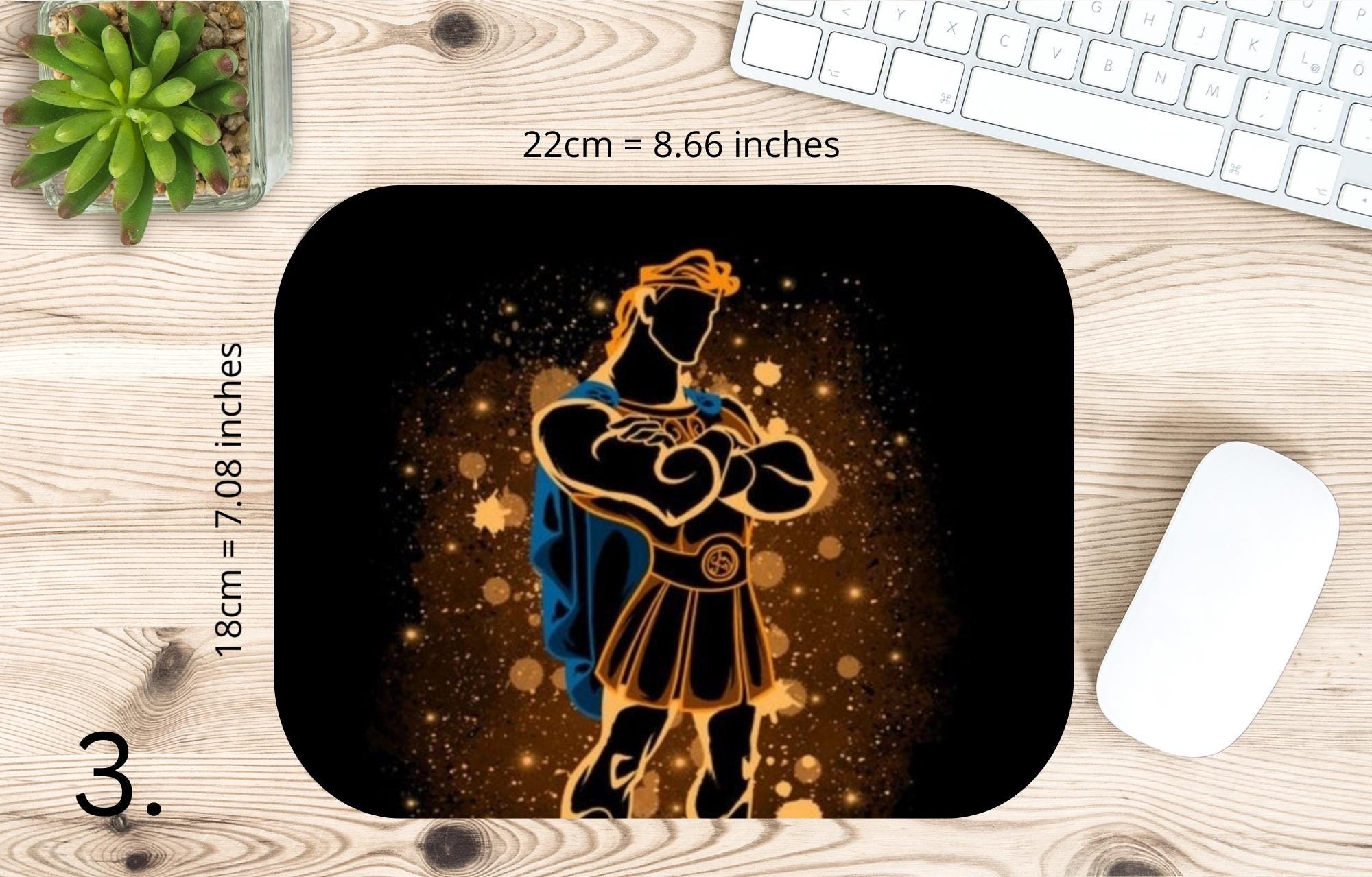 Hercules, Disney Pack, Hades, Megara, Herculesprima, Mofa, Zeus, Herculesdisney | MAUSEPAD, Gaming Mouse Pad