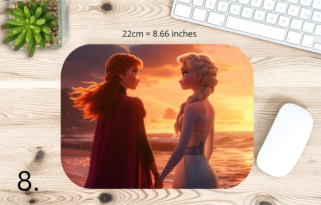 Frozen, Disney Pack, Olaf, Anna, Elsa, Swen, Arendalle  | MAUSEPAD, Gaming Mouse Pad