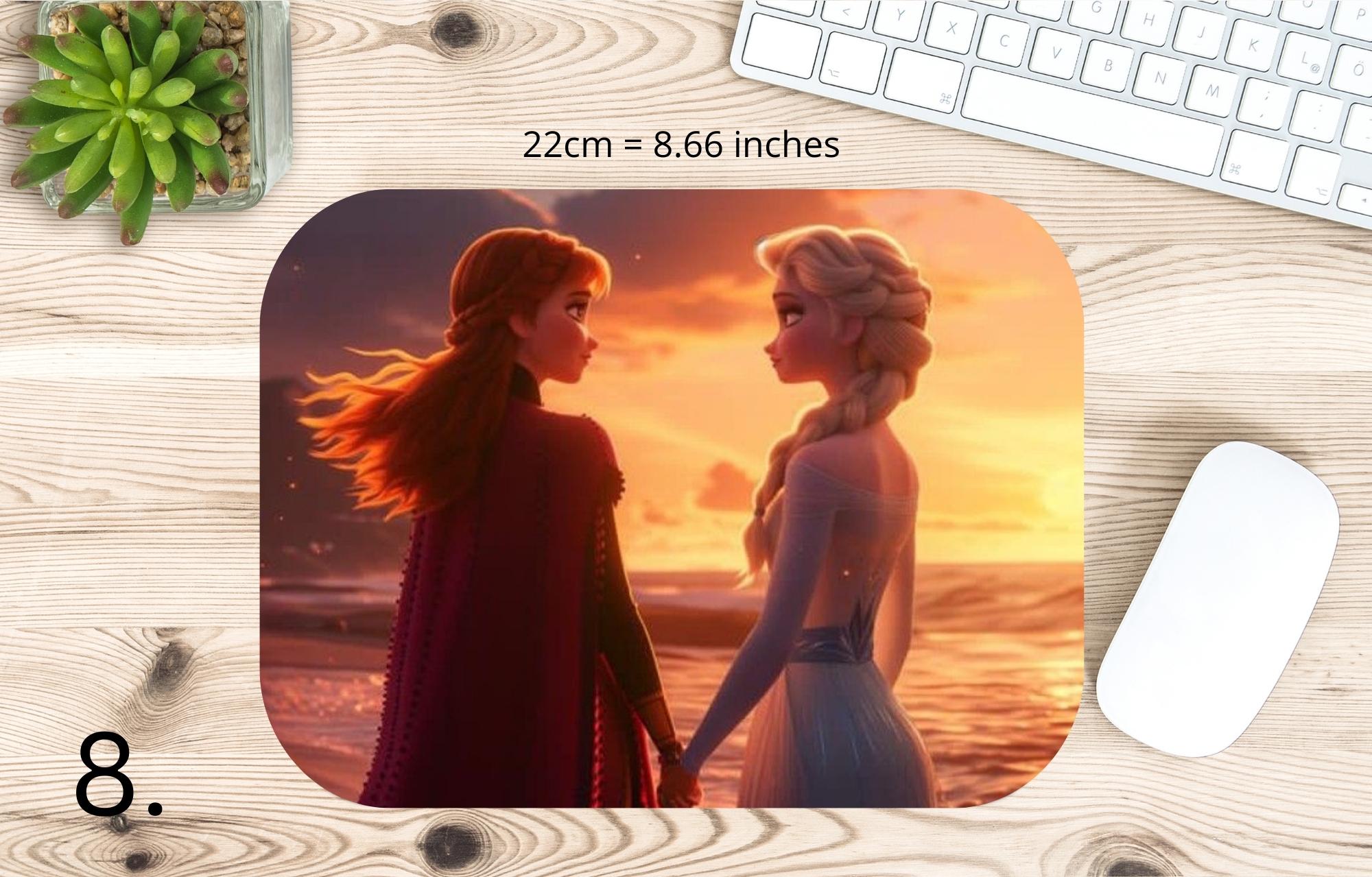 Frozen, Disney Pack, Olaf, Anna, Elsa, Swen, Arendalle  | MAUSEPAD, Gaming Mouse Pad