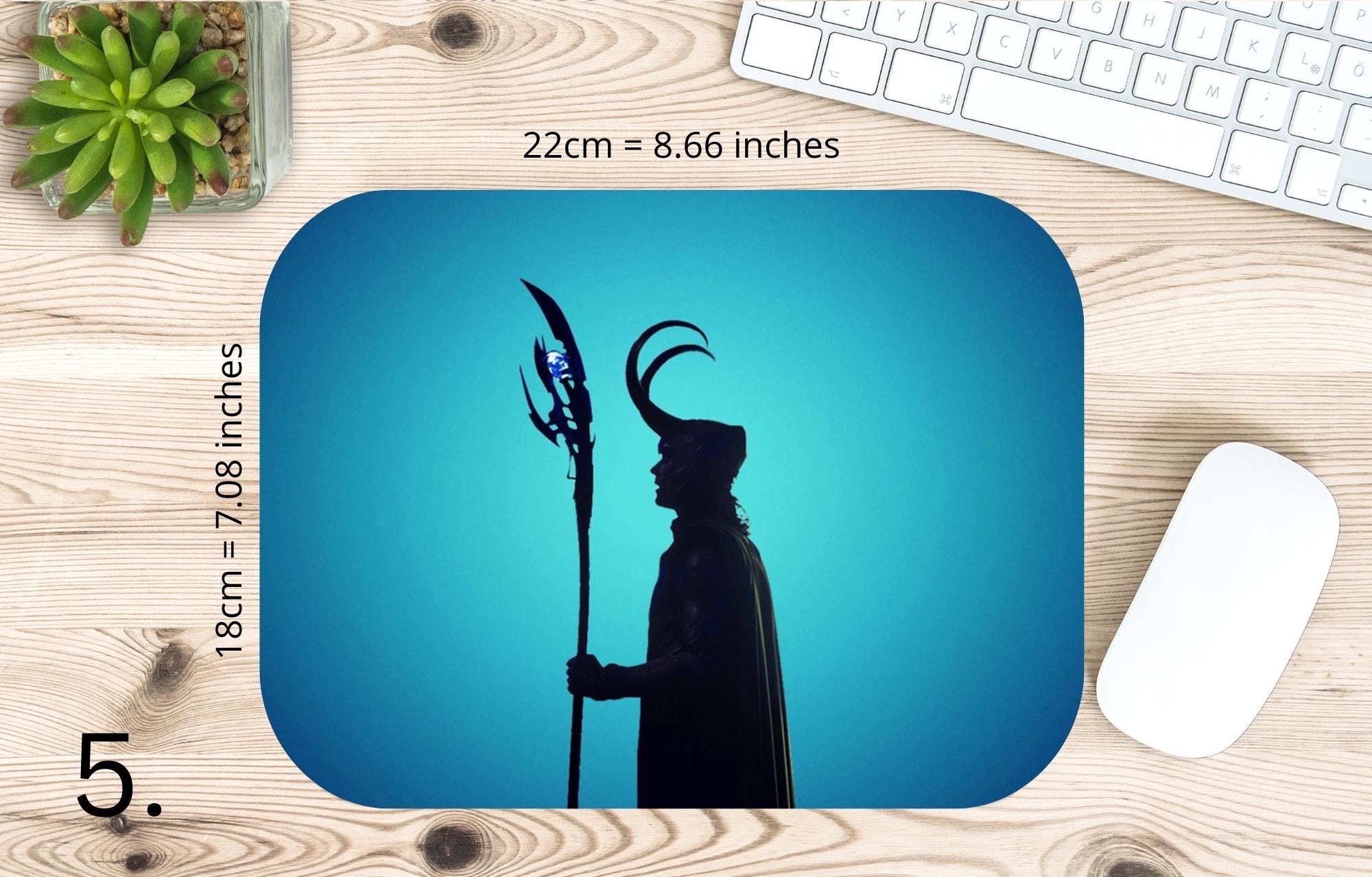 Loki, Avengers, Thor, Asgard, Jade   | MAUSEPAD, Gaming Mouse Pad