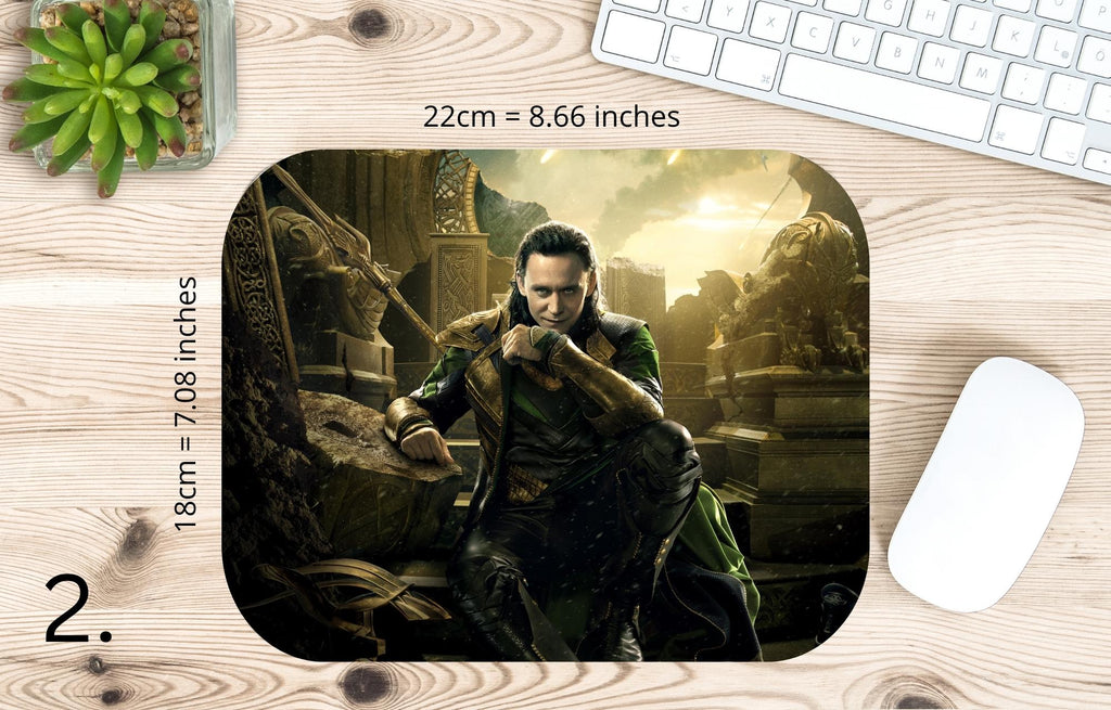 Loki, Avengers, Thor, Asgard, Jade   | MAUSEPAD, Gaming Mouse Pad