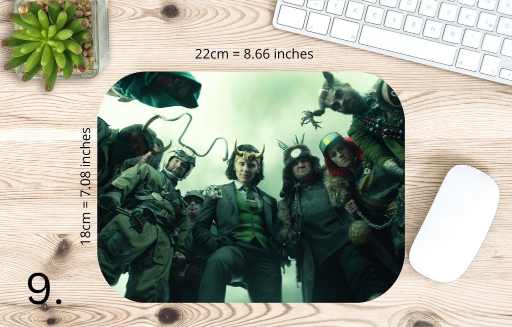 Loki, Avengers, Thor, Asgard, Jade   | MAUSEPAD, Gaming Mouse Pad