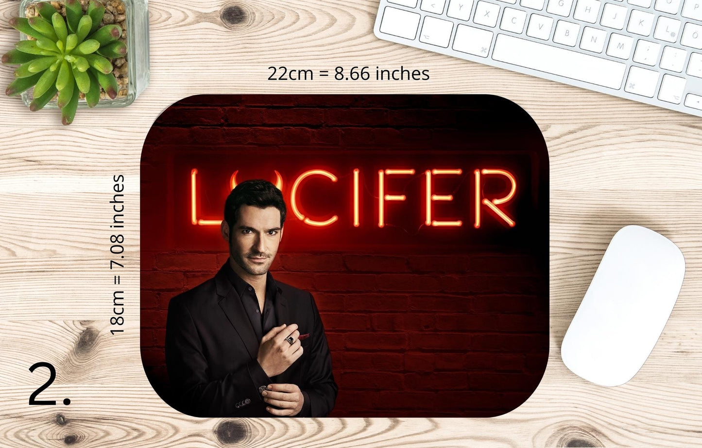 Podkładka pod mysz Lucifer / Lucifer – serial fantasy Netflix