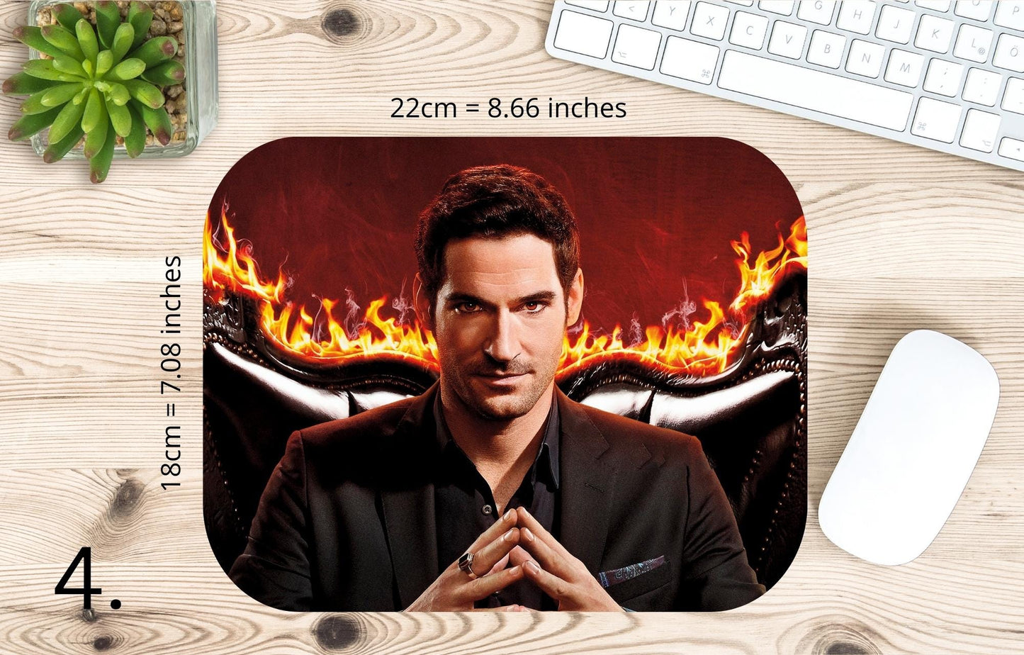 Podkładka pod mysz Lucifer / Lucifer – serial fantasy Netflix