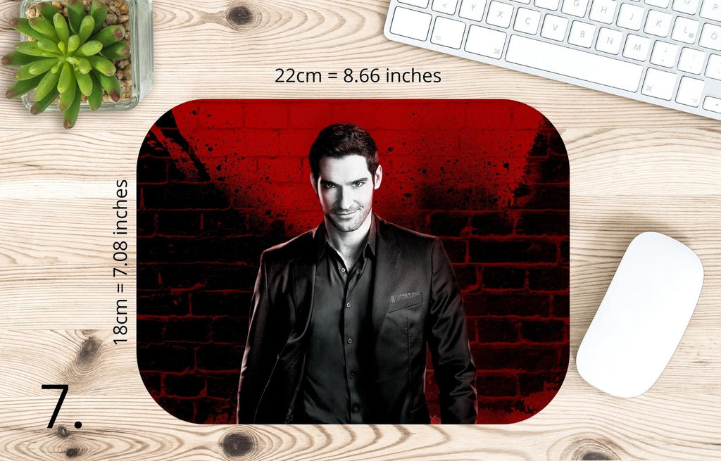 Lucifer, Chloe Decker, Mazikeen, Amenadiel, Dr Linda, Ella Lopez, netflixseries | MAUSEPAD, Gaming Mouse Pad