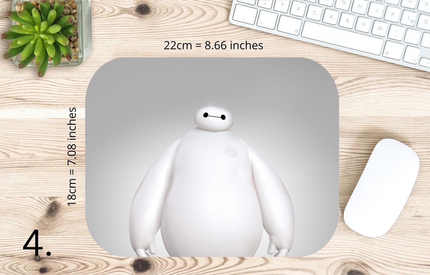 Podkładka pod mysz Wielka Szóstka / Big Hero 6 – Baymax i Hiro