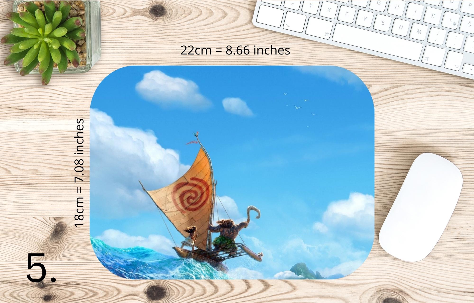 Moana, Vaiana, Maui, Disney Pack  | MAUSEPAD, Gaming Mouse Pad