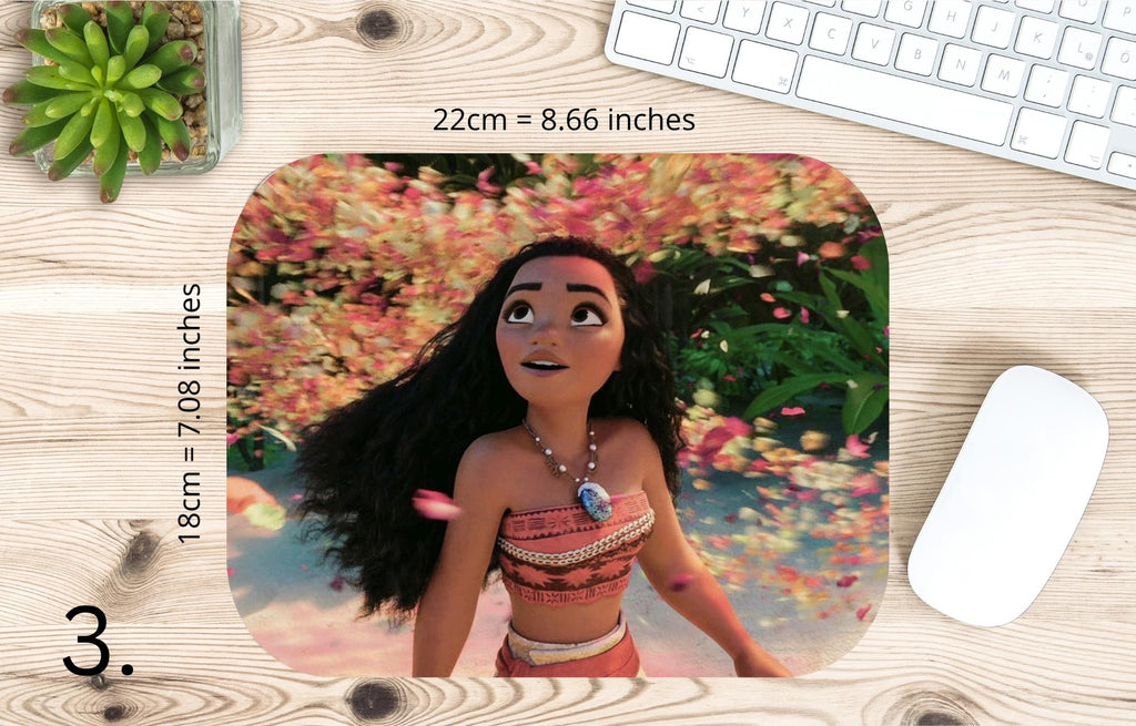 Moana, Vaiana, Maui, Disney Pack  | MAUSEPAD, Gaming Mouse Pad