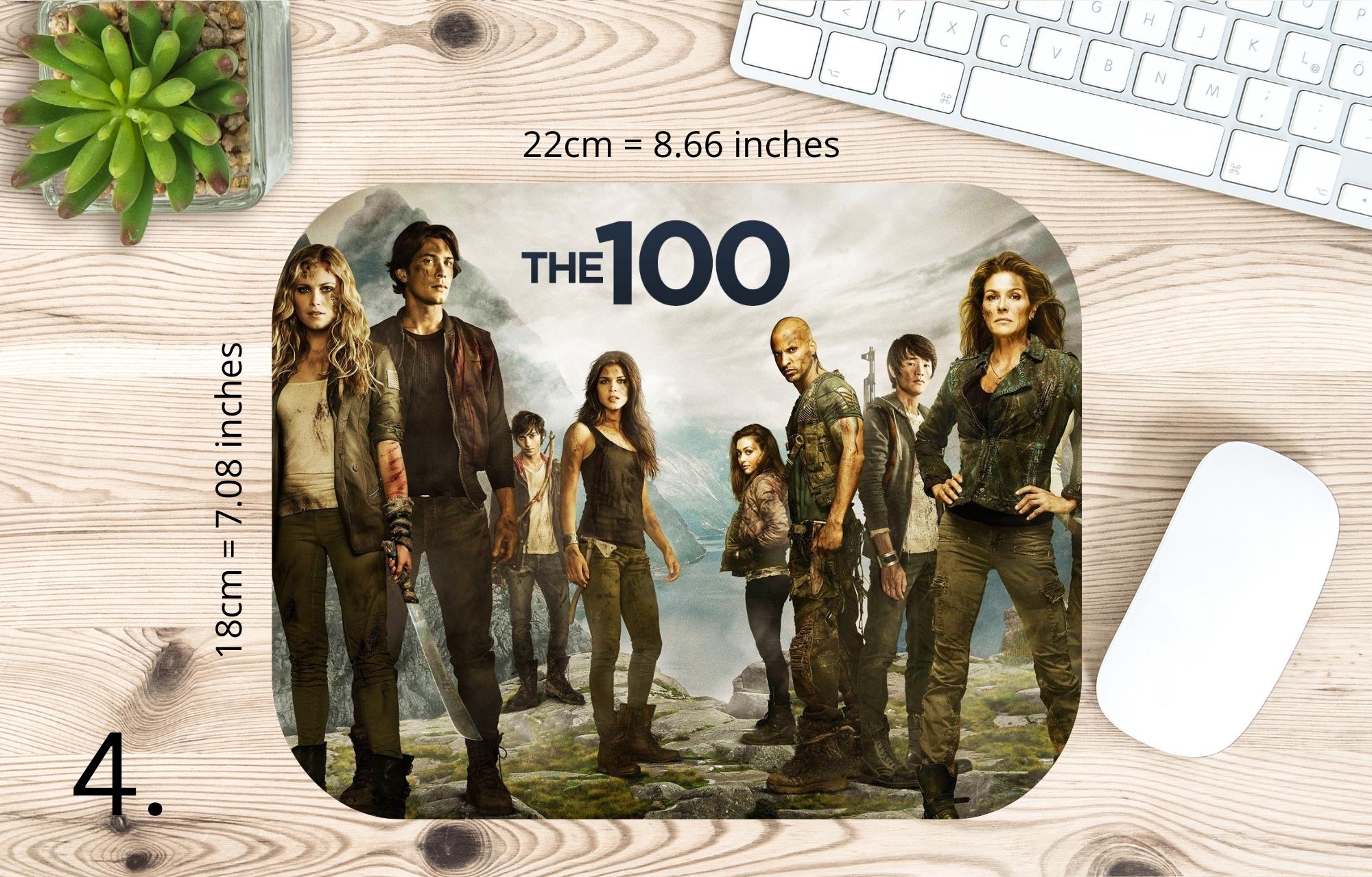 The 100, Clarke Griffin, Lexa, Bellamy Blake, Lexakomtrikru, Octavia Blake, Bellarke, Heda, Wanheda | MAUSEPAD, Gaming Mouse Pad