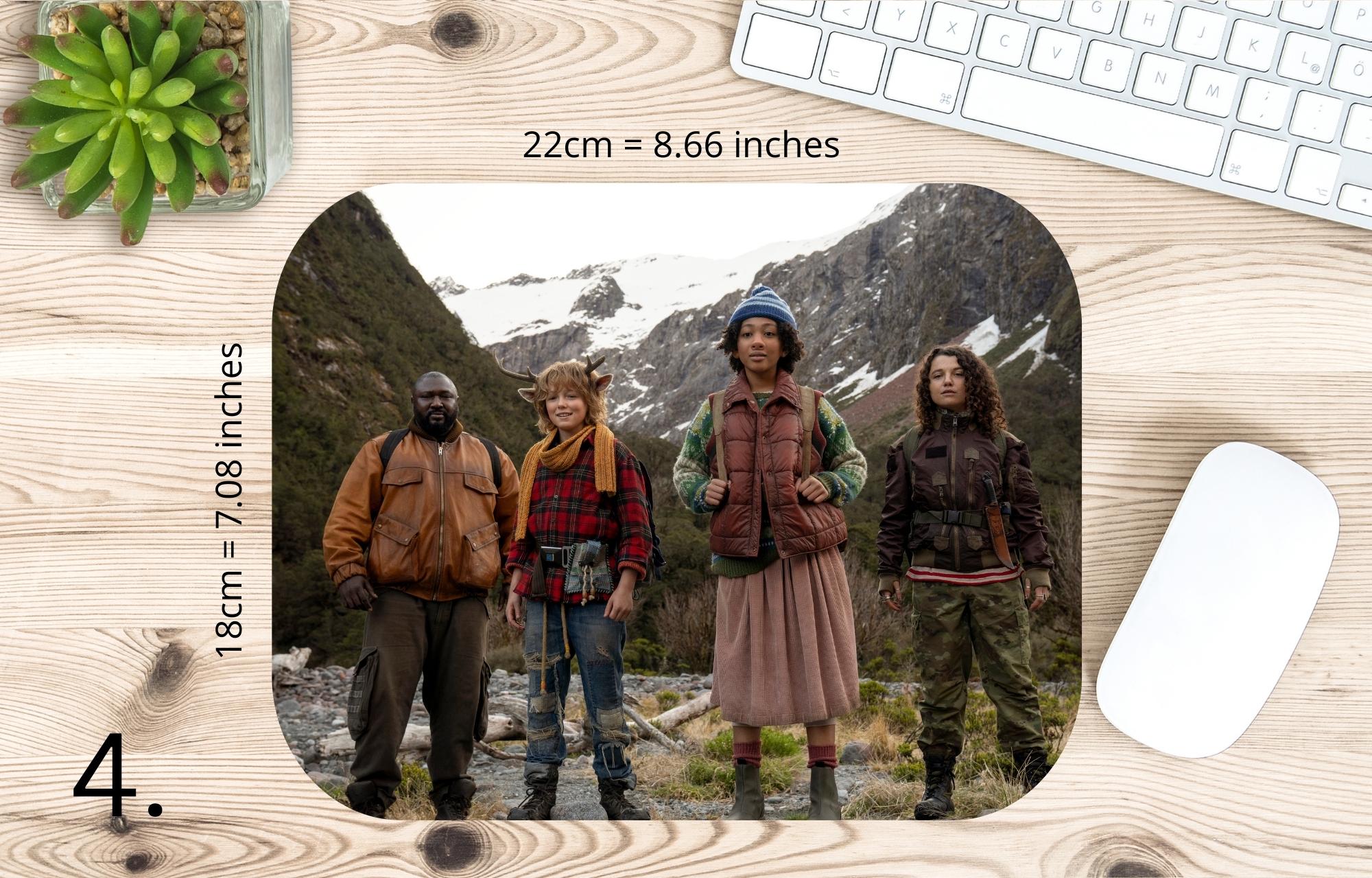 Sweet Tooth, Gus, Tommy Jepperd, Aditya Singh , Bear, Wendy Walker, Birdie, Netflix  | MAUSEPAD, Gaming Mouse Pad