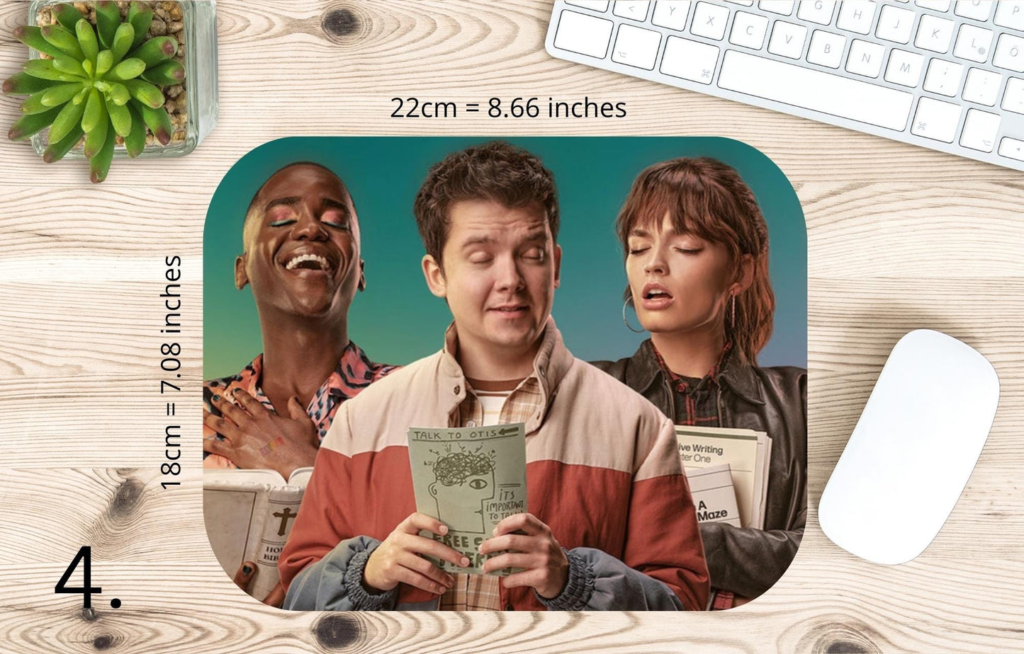 Podkładka pod mysz Sex Education / Sex Education – serial Netflix