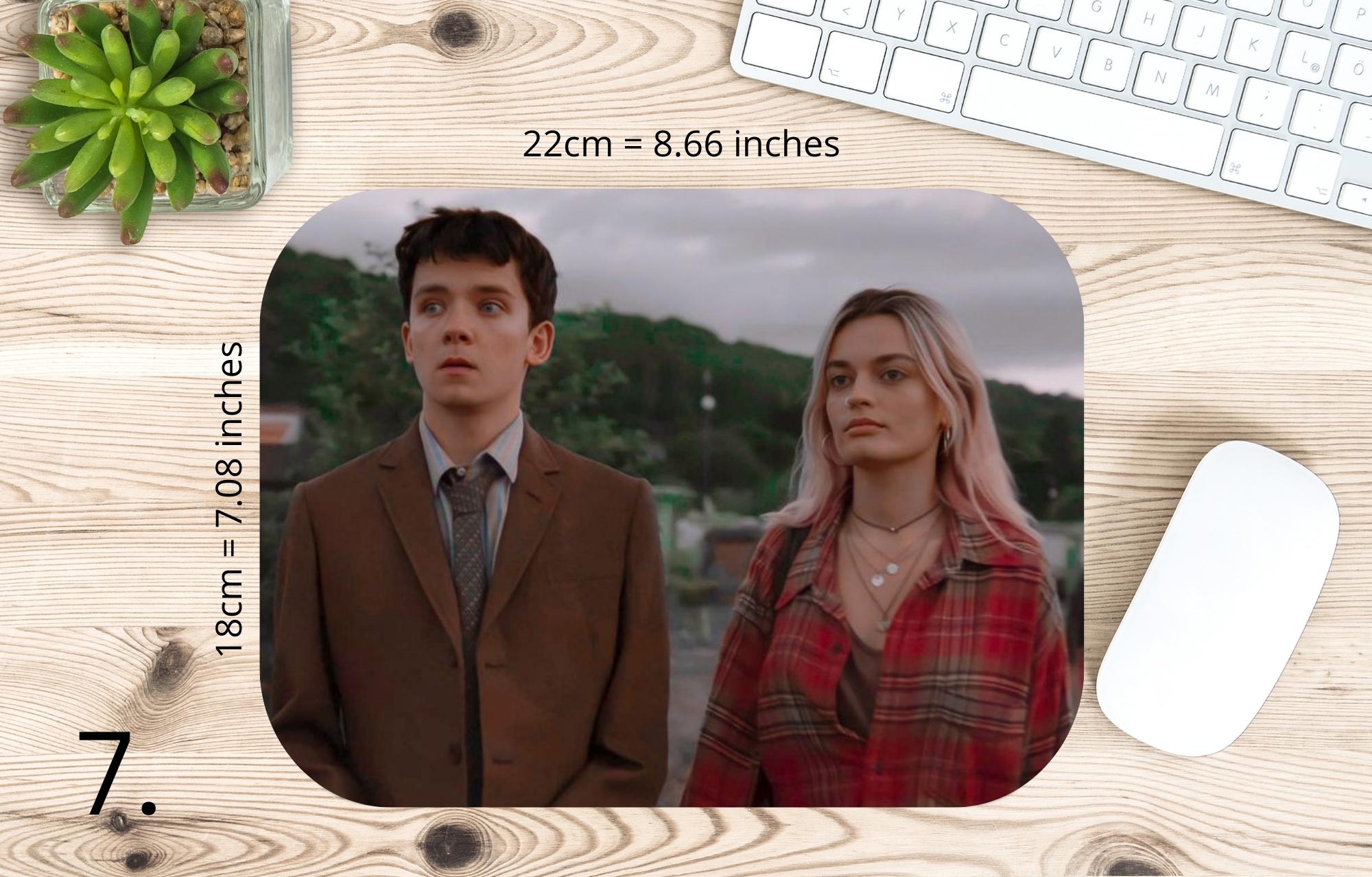 Sex Education, Otis Milburn, Jean Milburn, Maeve Wiley, Eric Effiong, Aimee Gibbs, netflixseries | MAUSEPAD, Gaming Mouse Pad