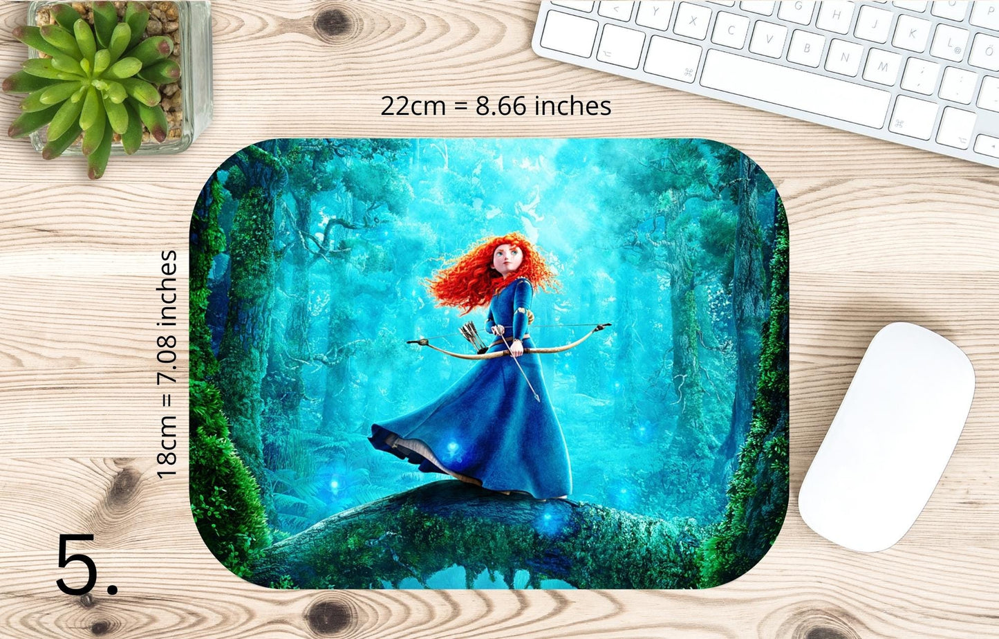 Podkładka pod mysz Merida Waleczna / Brave – animacja Disney Pixar