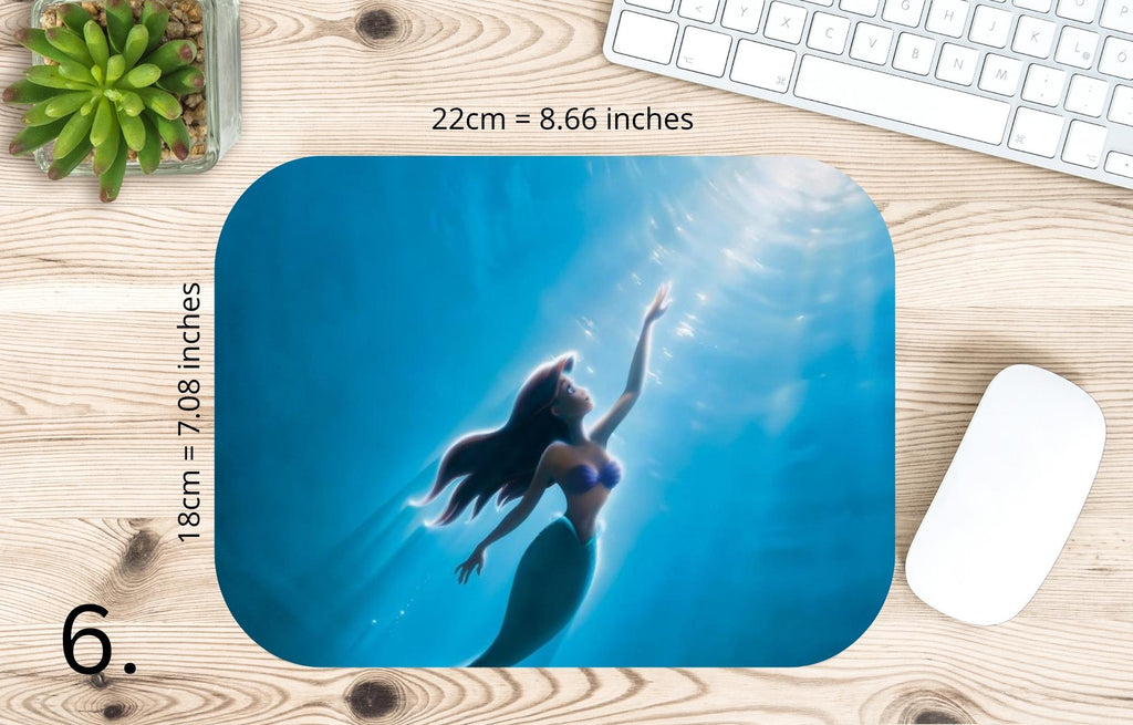 The Little Mermaid Disney Pack, Ariel, Melody | MAUSEPAD, Gaming Mouse Pad