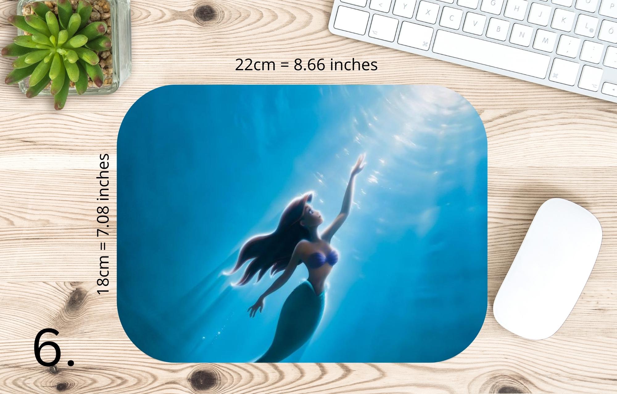 The Little Mermaid Disney Pack, Ariel, Melody | MAUSEPAD, Gaming Mouse Pad