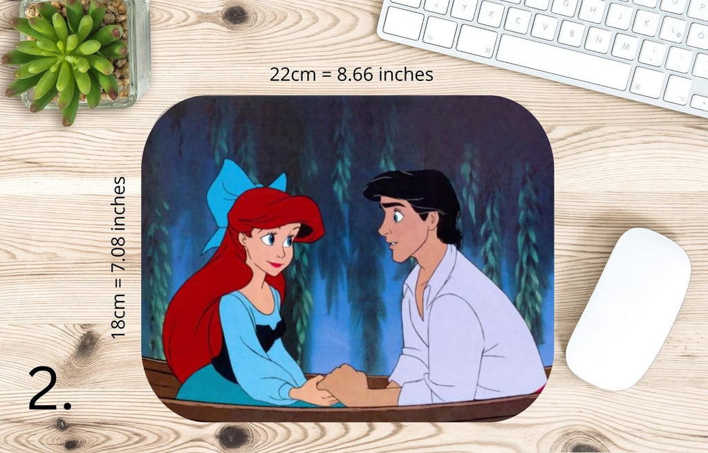The Little Mermaid Disney Pack, Ariel, Melody | MAUSEPAD, Gaming Mouse Pad