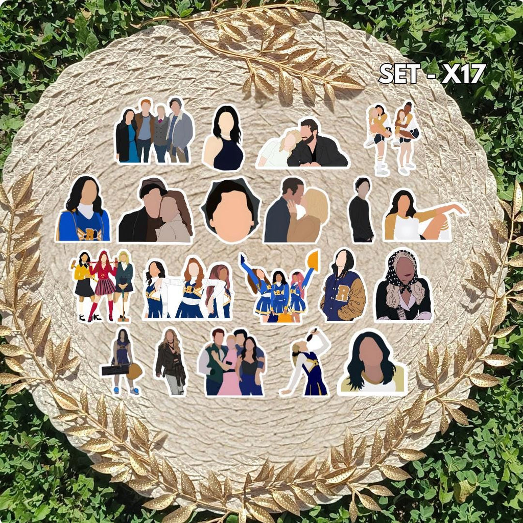 Riverdale-Inspired Sticker Pack | Betty, Archie, Veronica & Jughead Vinyl Stickers