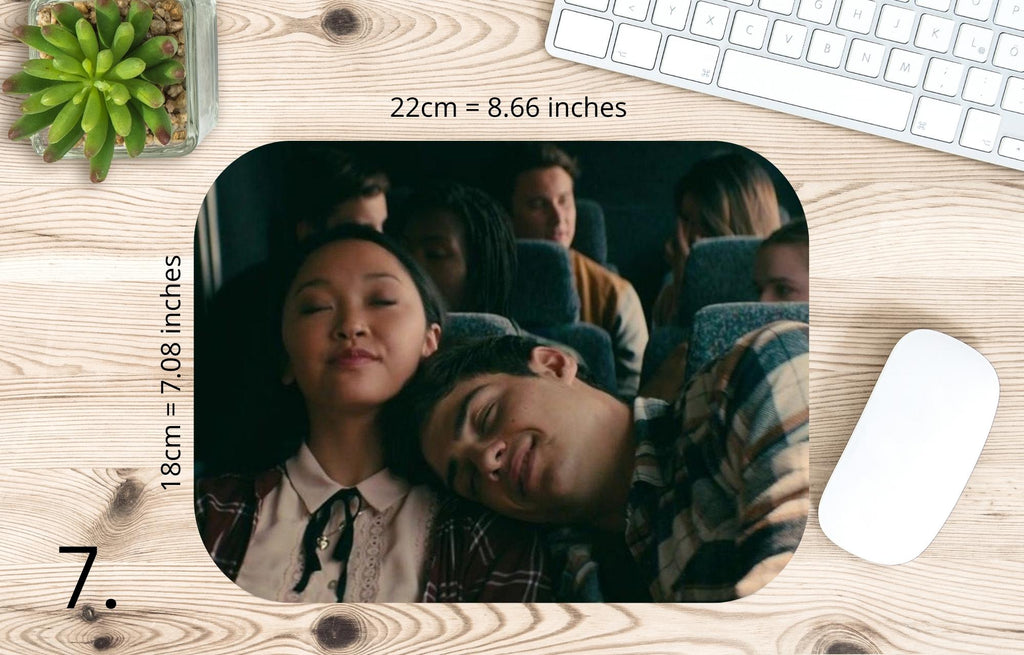 To All the Boys I've Loved Before, Lara Jean Covey, Peter Kavinsky, Margot Covey, Kitty Covey, Josh Sanderson | MAUSEPAD, Gaming Mouse Pad