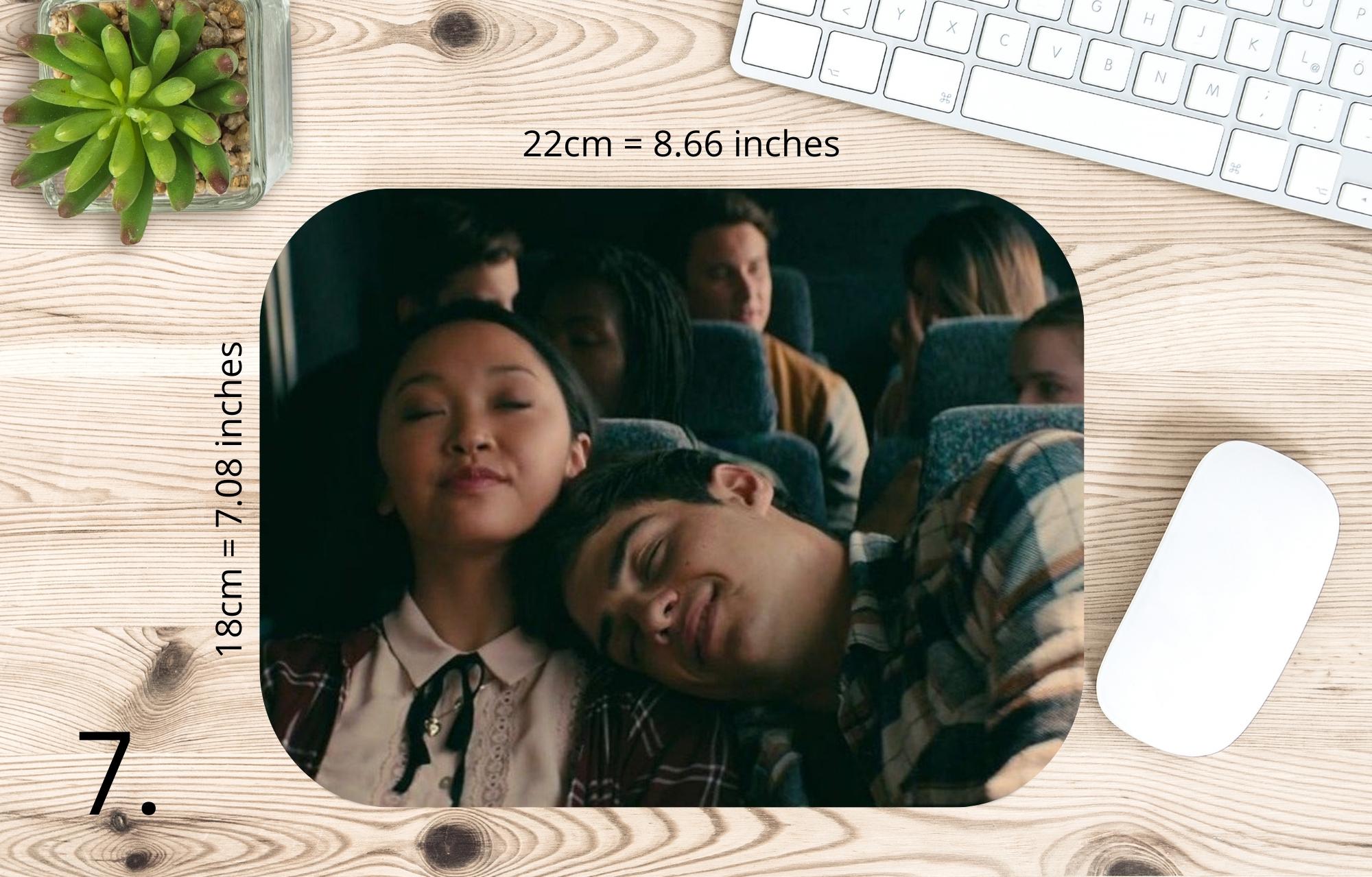 To All the Boys I've Loved Before, Lara Jean Covey, Peter Kavinsky, Margot Covey, Kitty Covey, Josh Sanderson | MAUSEPAD, Gaming Mouse Pad