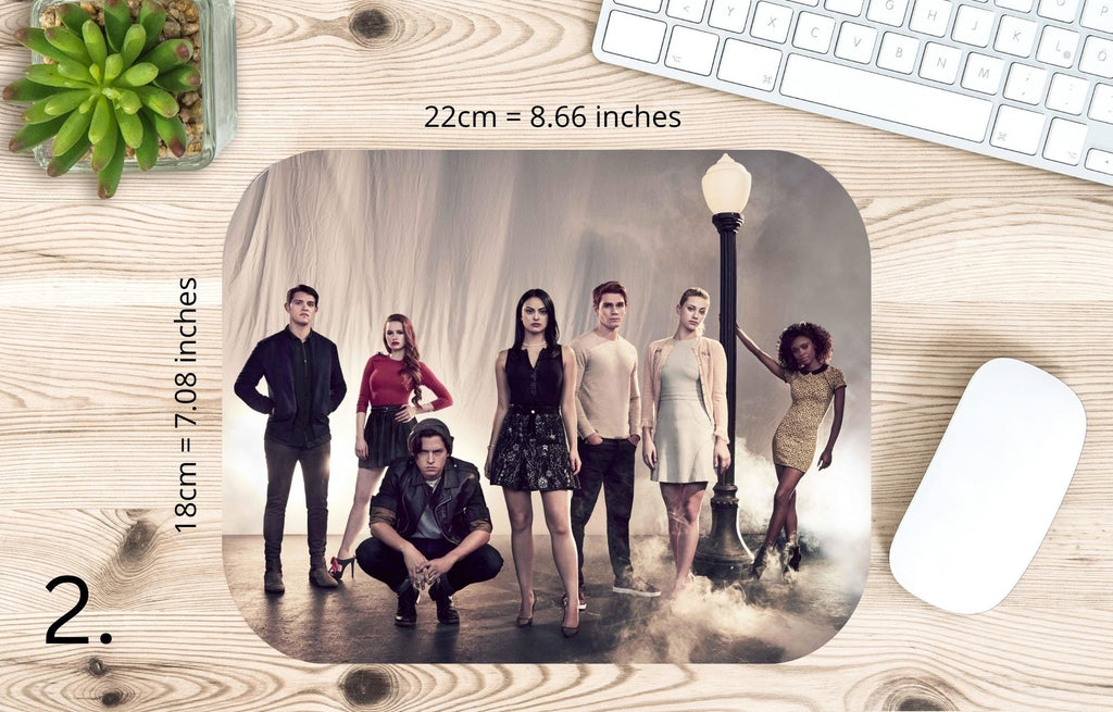 Riverdale, Betty Cooper, Archie Andrews, Veronica Lodge, Jughead Jones, Cheryl Blossom, Kevin Keller, Toni Topaz| MAUSEPAD, Gaming Mouse Pad