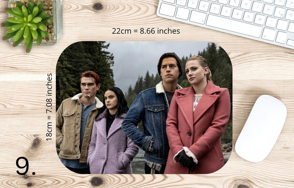 Riverdale, Betty Cooper, Archie Andrews, Veronica Lodge, Jughead Jones, Cheryl Blossom, Kevin Keller, Toni Topaz| MAUSEPAD, Gaming Mouse Pad