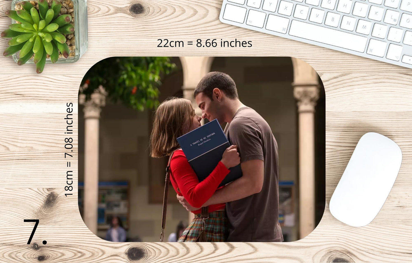 Through My Window Mousepad – Raquel and Ares