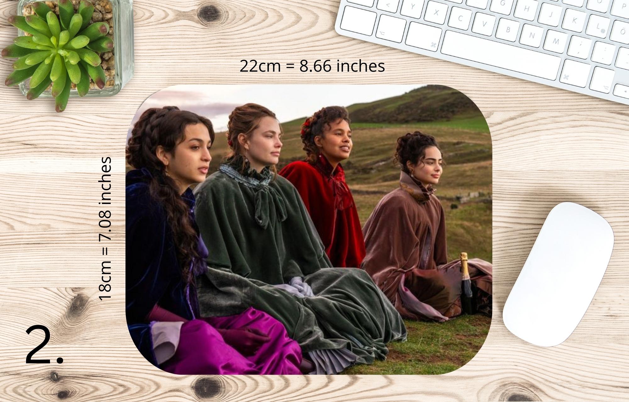 The Buccaneers, Nan St. George, Conchitta Closson, Guy Thwarte, Richard Marable, James Seadown, Theo, Lizzy Elmsworth, Netflix  | MAUSEPAD