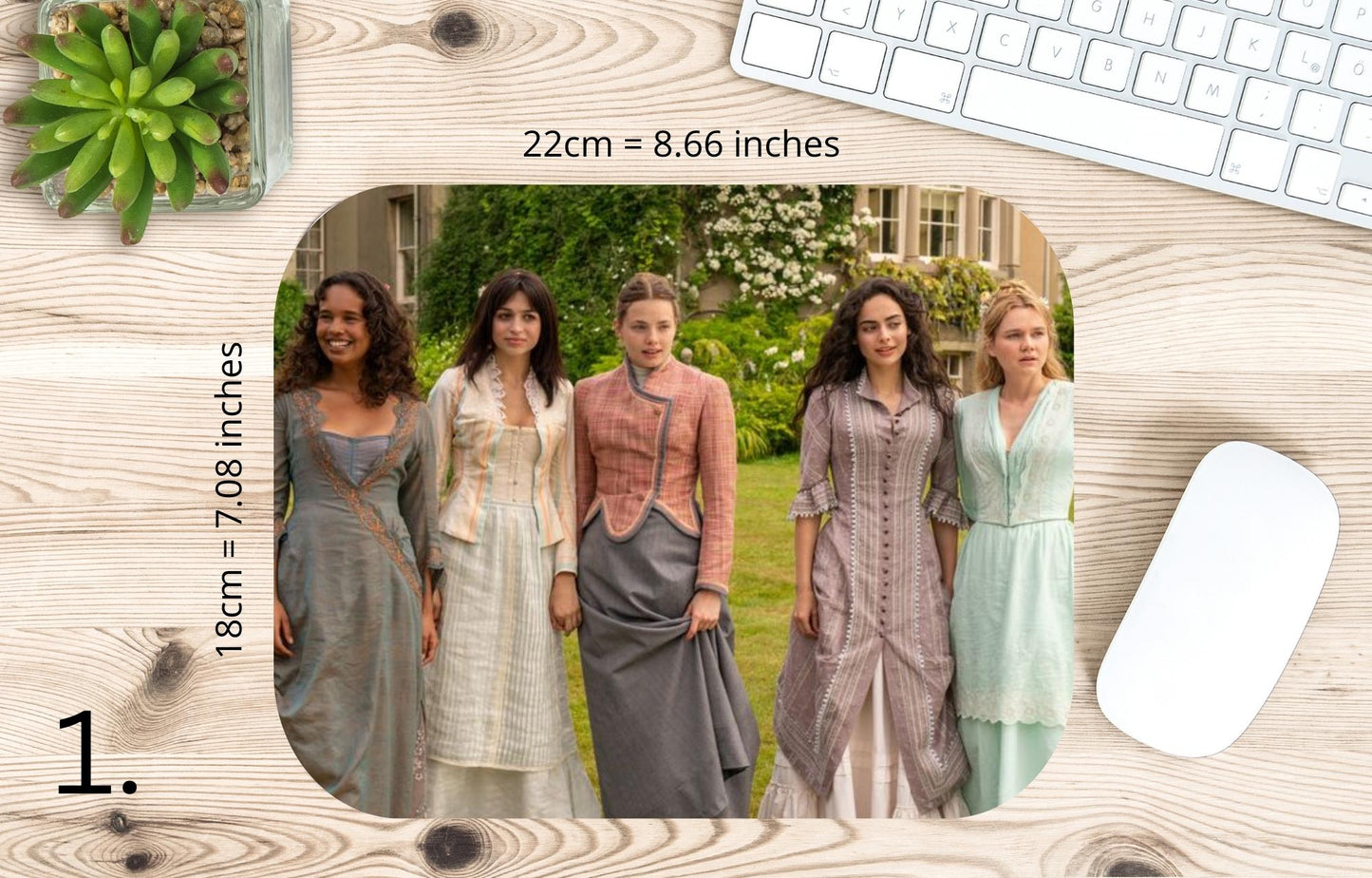 Podkładka pod mysz Łowczynie / The Buccaneers – serial kostiumowy