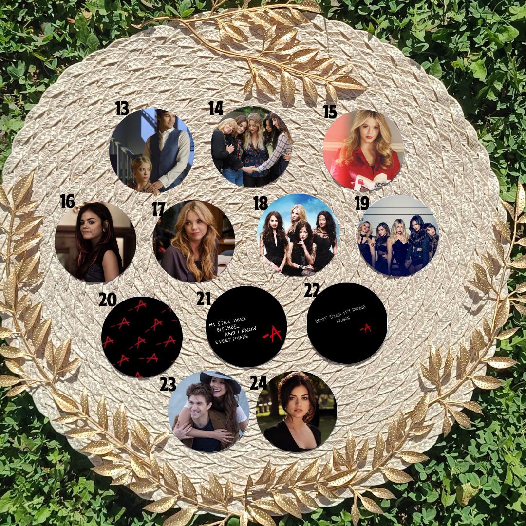 Pretty Little Liars Accessories – Aria Montgomery, Hanna Marin