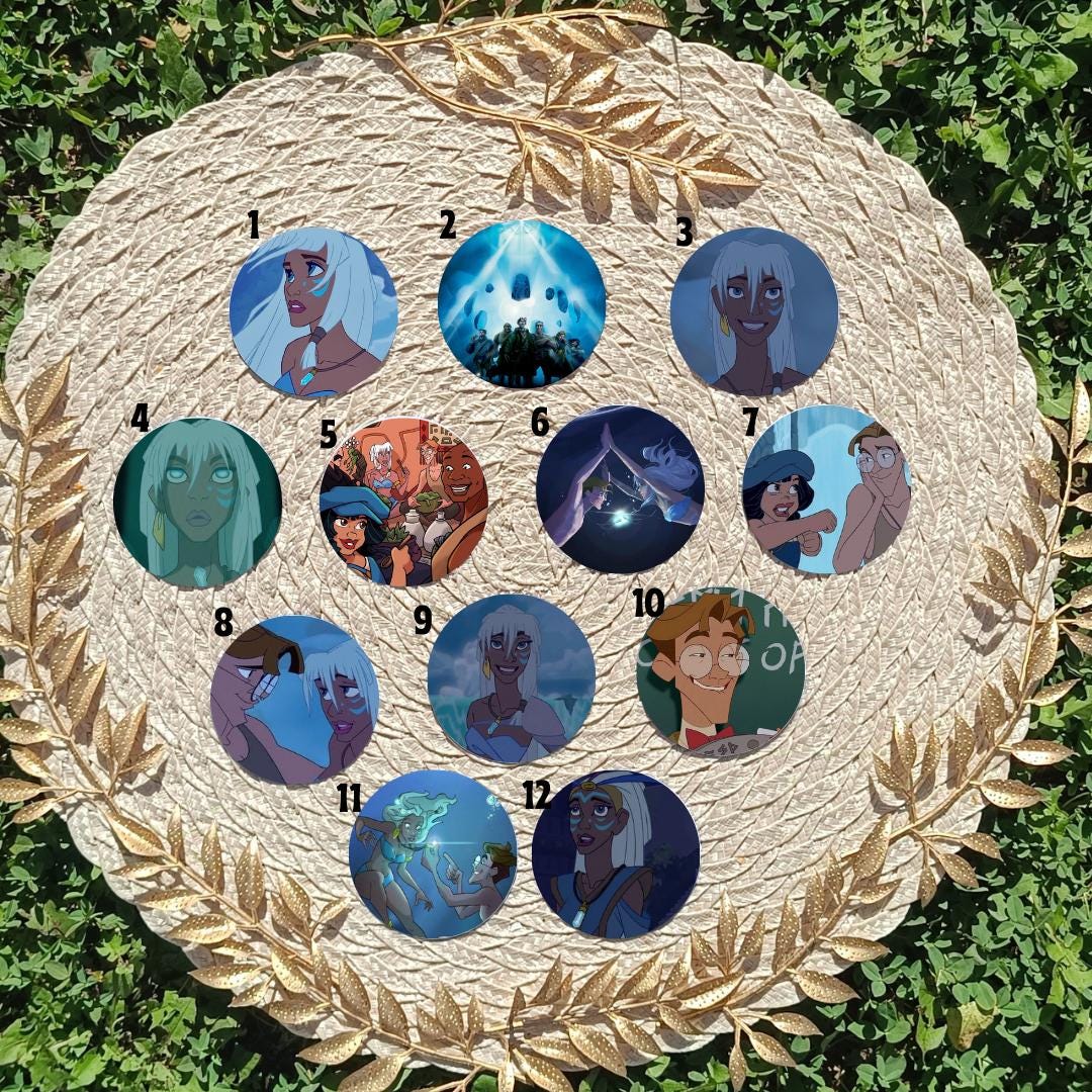 Atlantis: The Lost Empire Accessories – Atlantyda: Zaginione Imperium, Milo, Kida