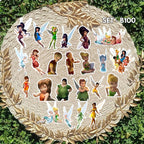 Sada samolepek – Tinker Bell
