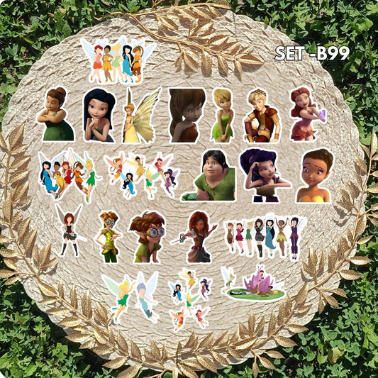 Tinker Bell Sticker Pack - Tinker Bell, Fairy Friends
