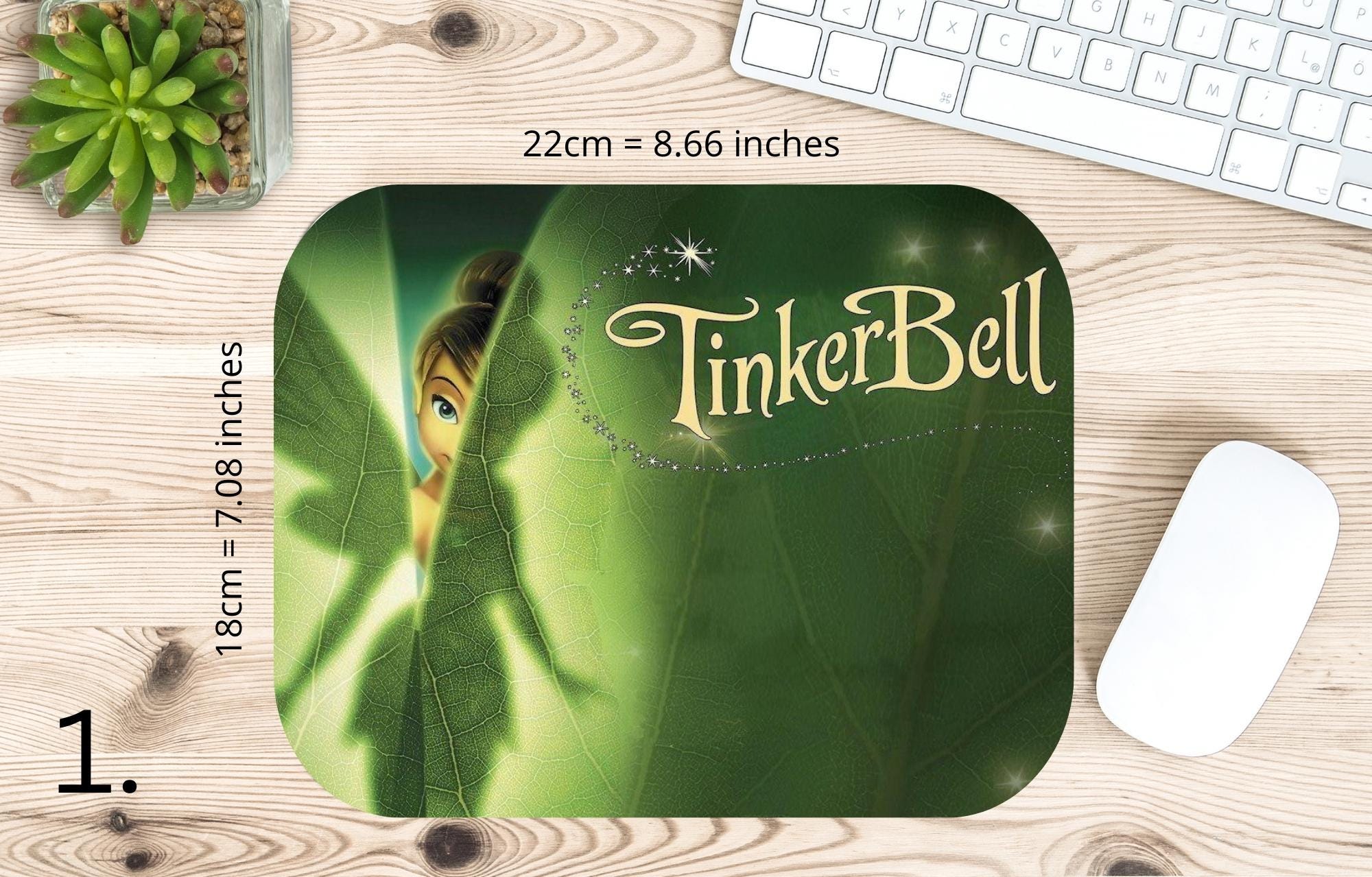 Tinker Bell, Silvermist, Periwinkle, Vidia, Queen Clarion, Lord Milori, Rosetta, Fawn, Bobble, Disney | MAUSEPAD, Gaming Mouse