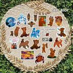 Sticker-Set – Mój brat niedźwiedź / Brother Bear