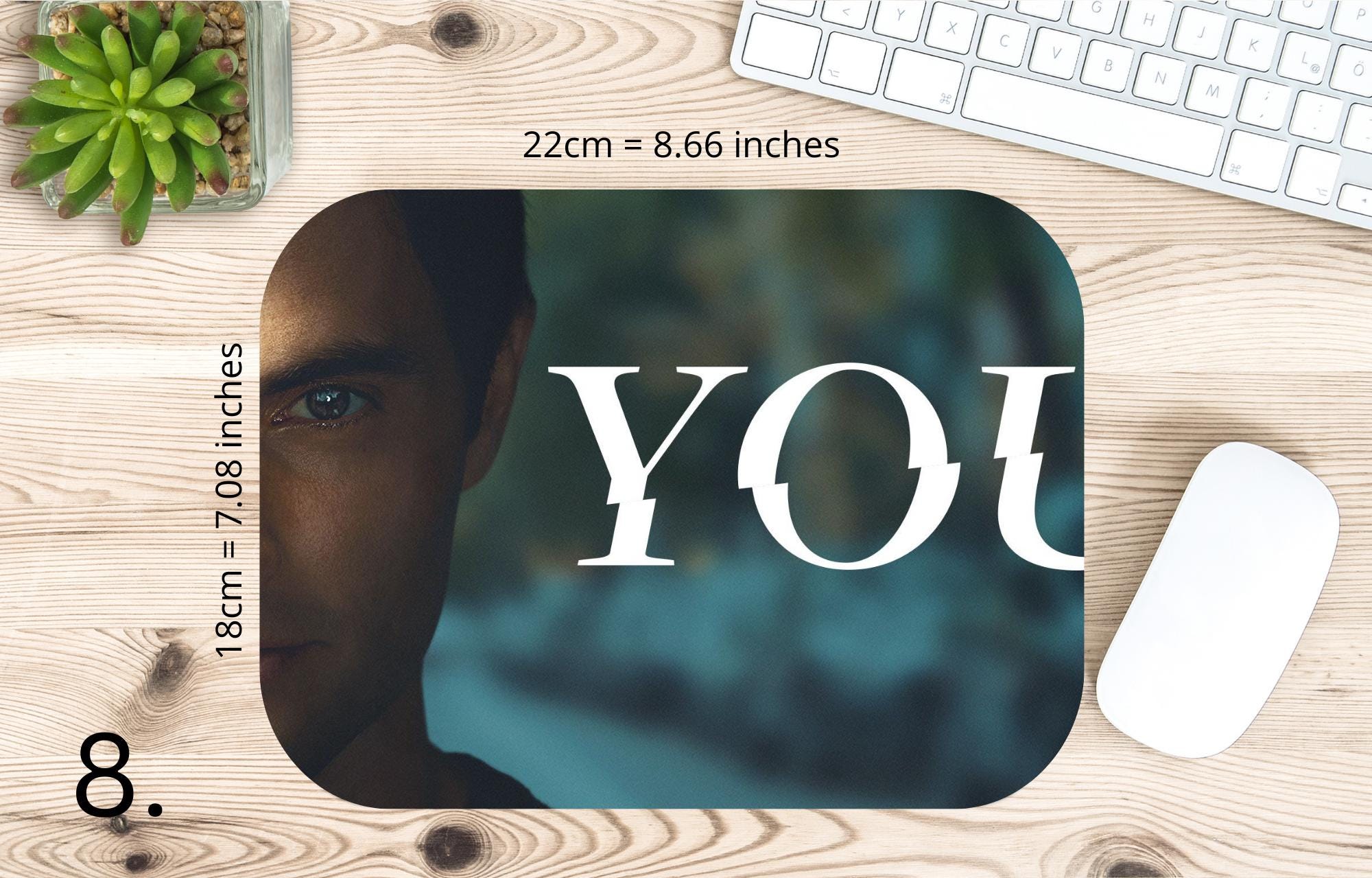 YOU, Netflix, Joe Goldberg, Guinevere Beck, Peach Salinger, Love Quinn, Marienne Bellamy, Kate Galvin, Phoebe |  MAUSEPAD, Gaming Mouse Pad