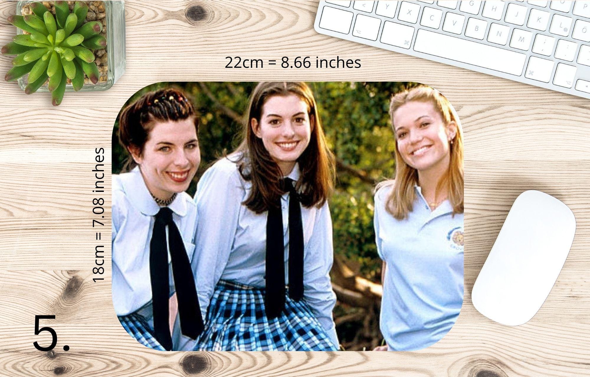 The Princess Diaries, Mia Thermopolis, Queen Clarisse Renaldi, Nicholas Devereaux, Helen Thermopolis |  MAUSEPAD, Gaming Mouse Pad