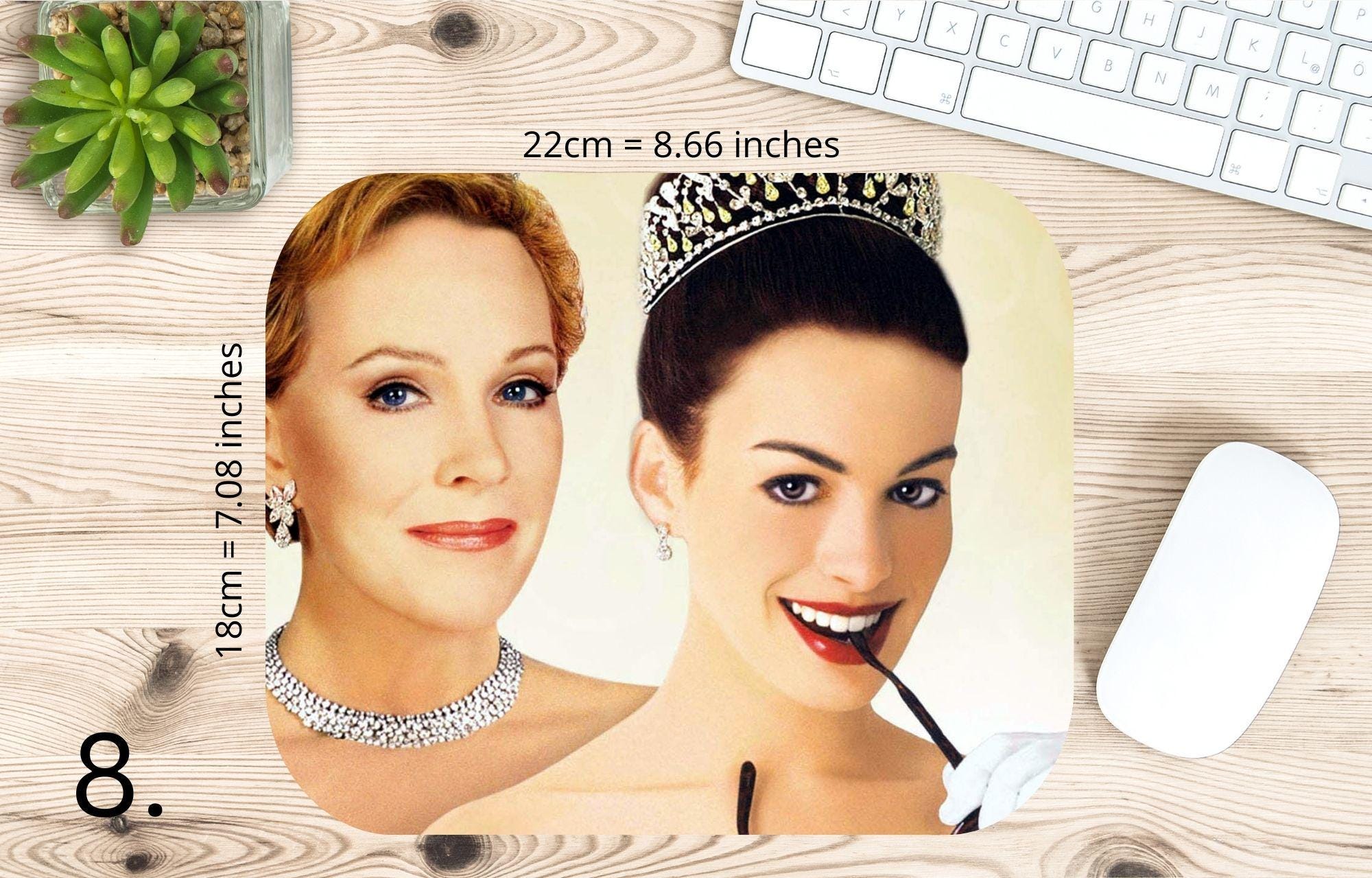 The Princess Diaries, Mia Thermopolis, Queen Clarisse Renaldi, Nicholas Devereaux, Helen Thermopolis |  MAUSEPAD, Gaming Mouse Pad