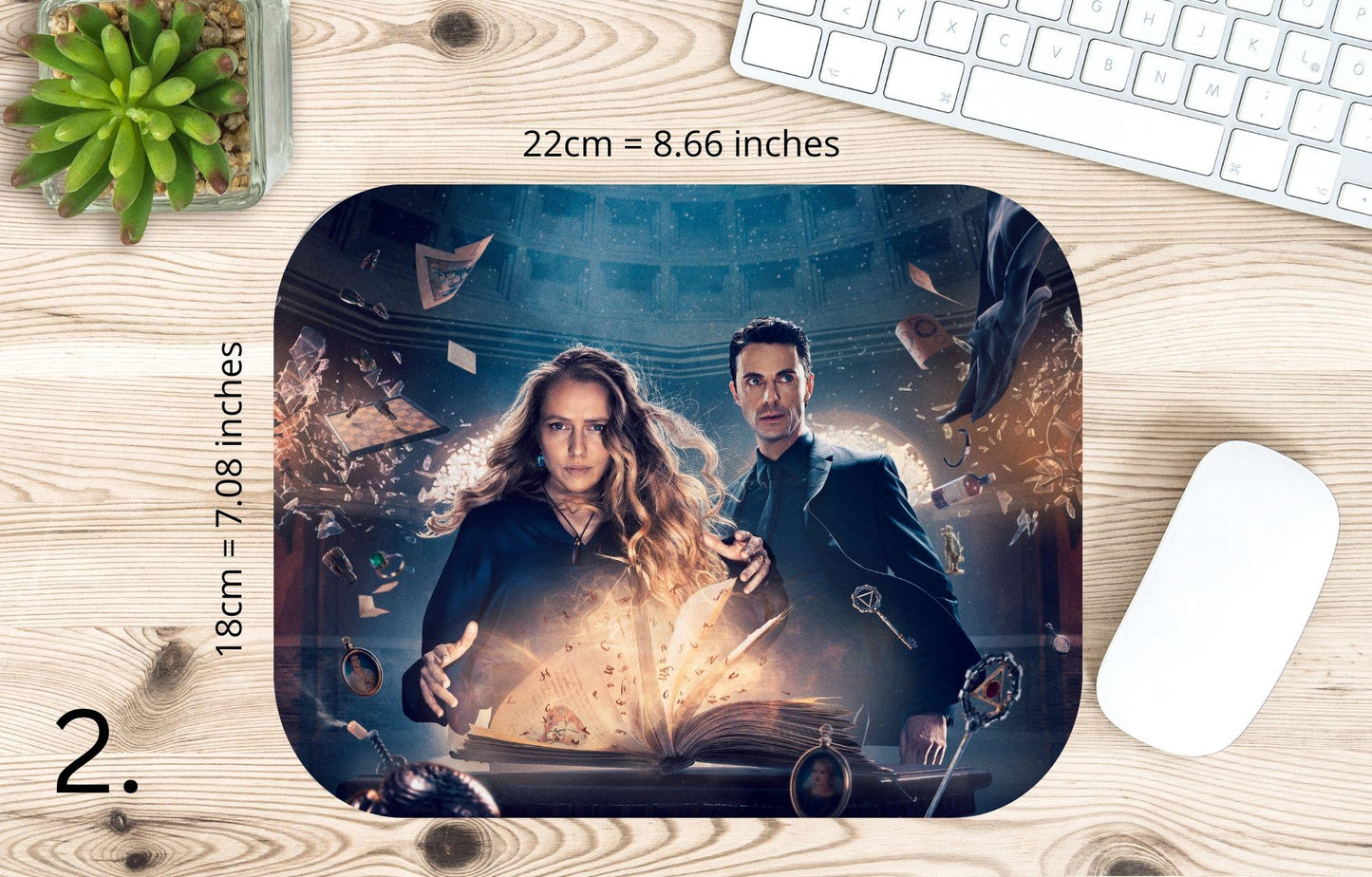 Podkładka pod mysz Księga Czarownic / A Discovery of Witches – Diana Bishop i Matthew Clairmont