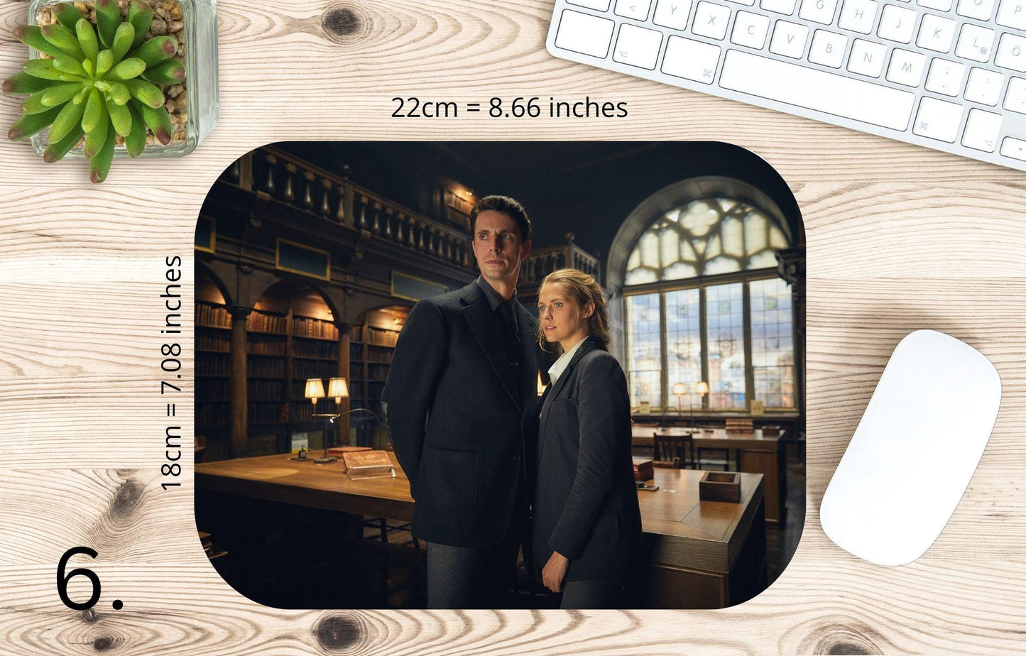 A Discovery of Witches Mousepad – Diana Bishop and Matthew Clairmont